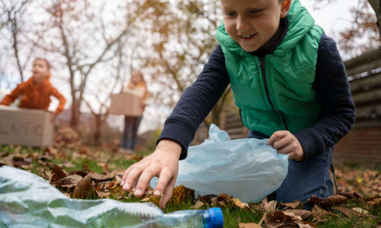 Cómo fomentar el reciclaje en los niños pequeños.